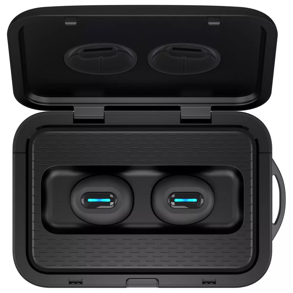 DIVACORE Kit piéton sans fil Bluetooth Nomad + avec écouteurs et boîtier de charge - Noir