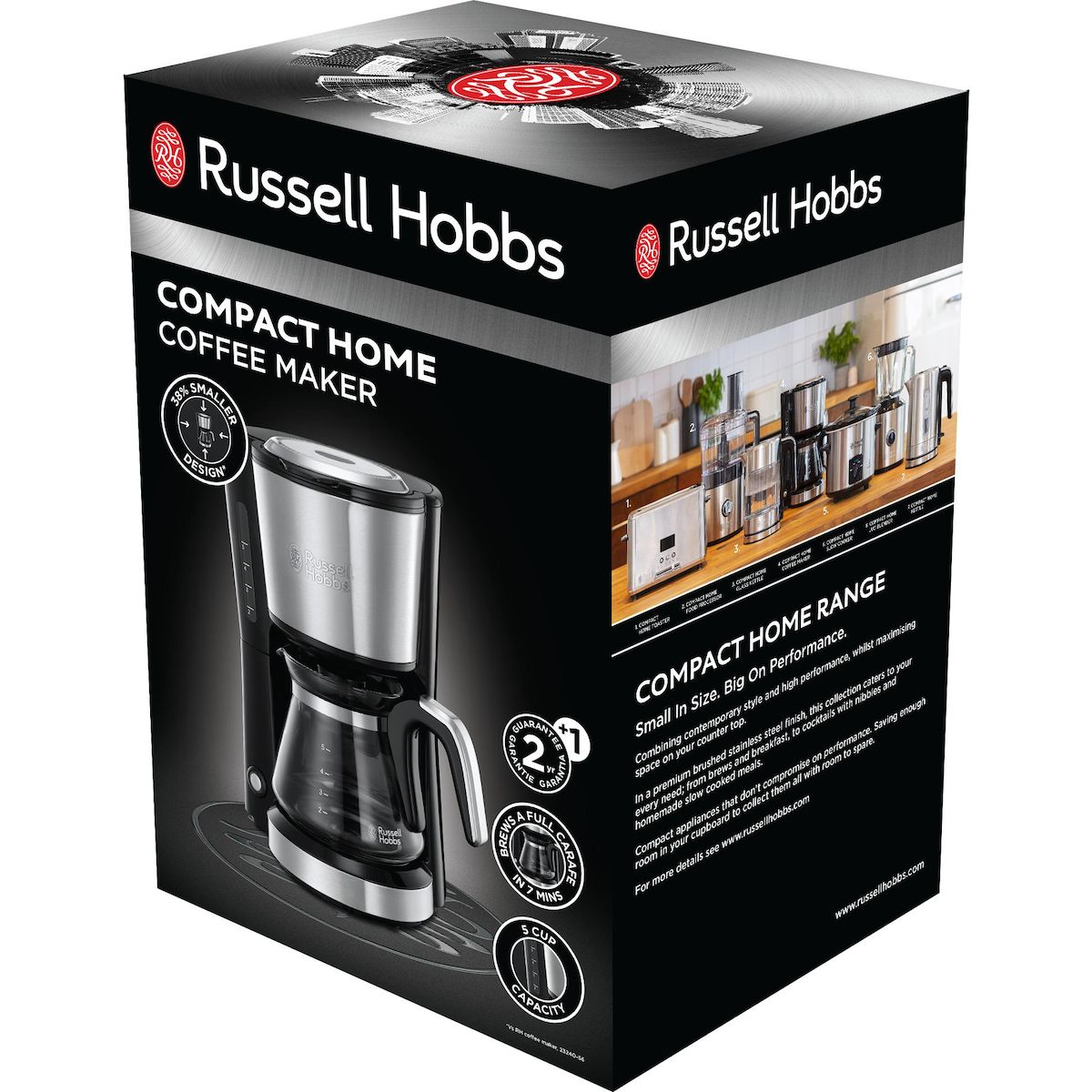 RUSSELL HOBBS Cafetière - 24210-56 - Inox
