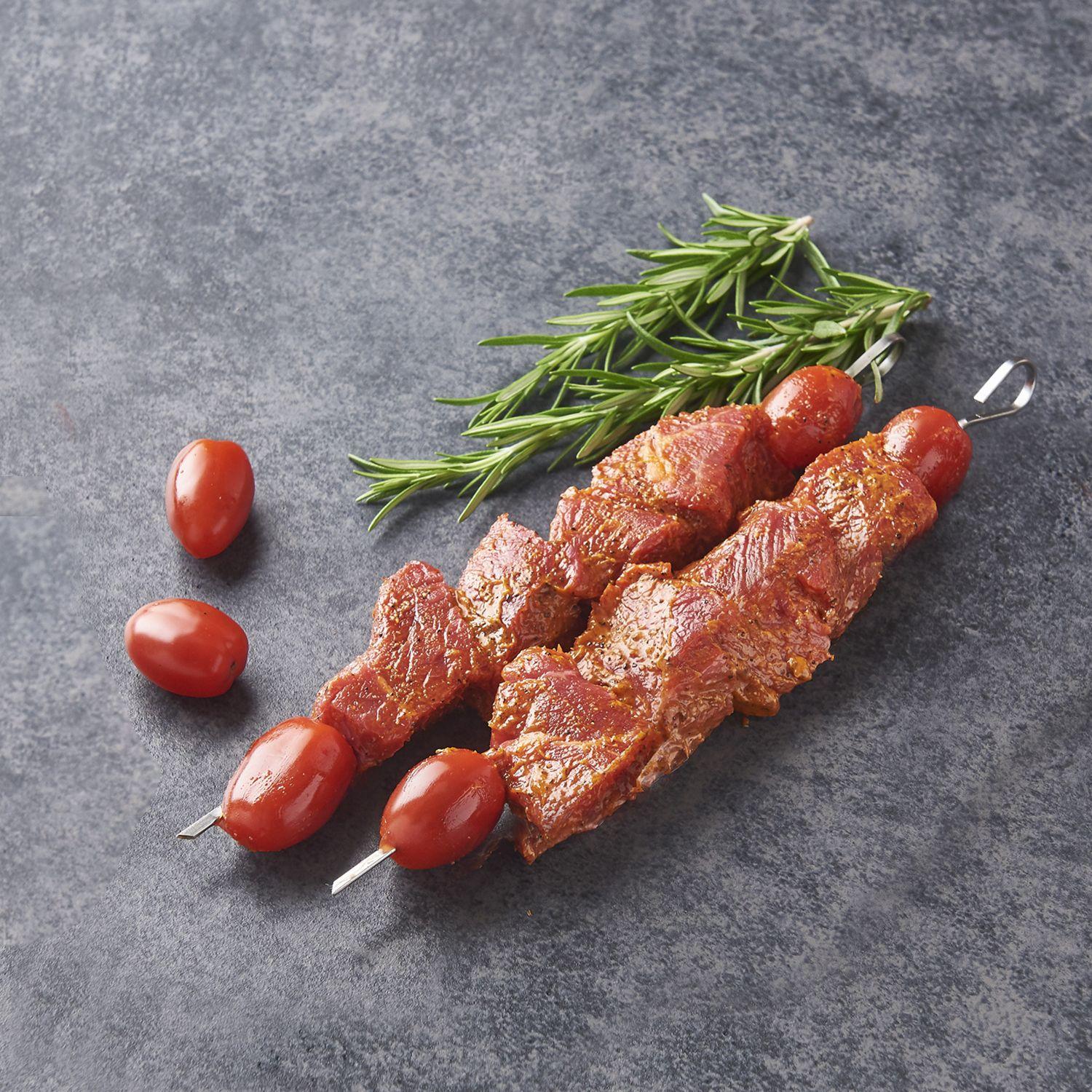 MON BOUCHER Brochette Tex-mex viande bovine 3 portions 300 g à 460 g