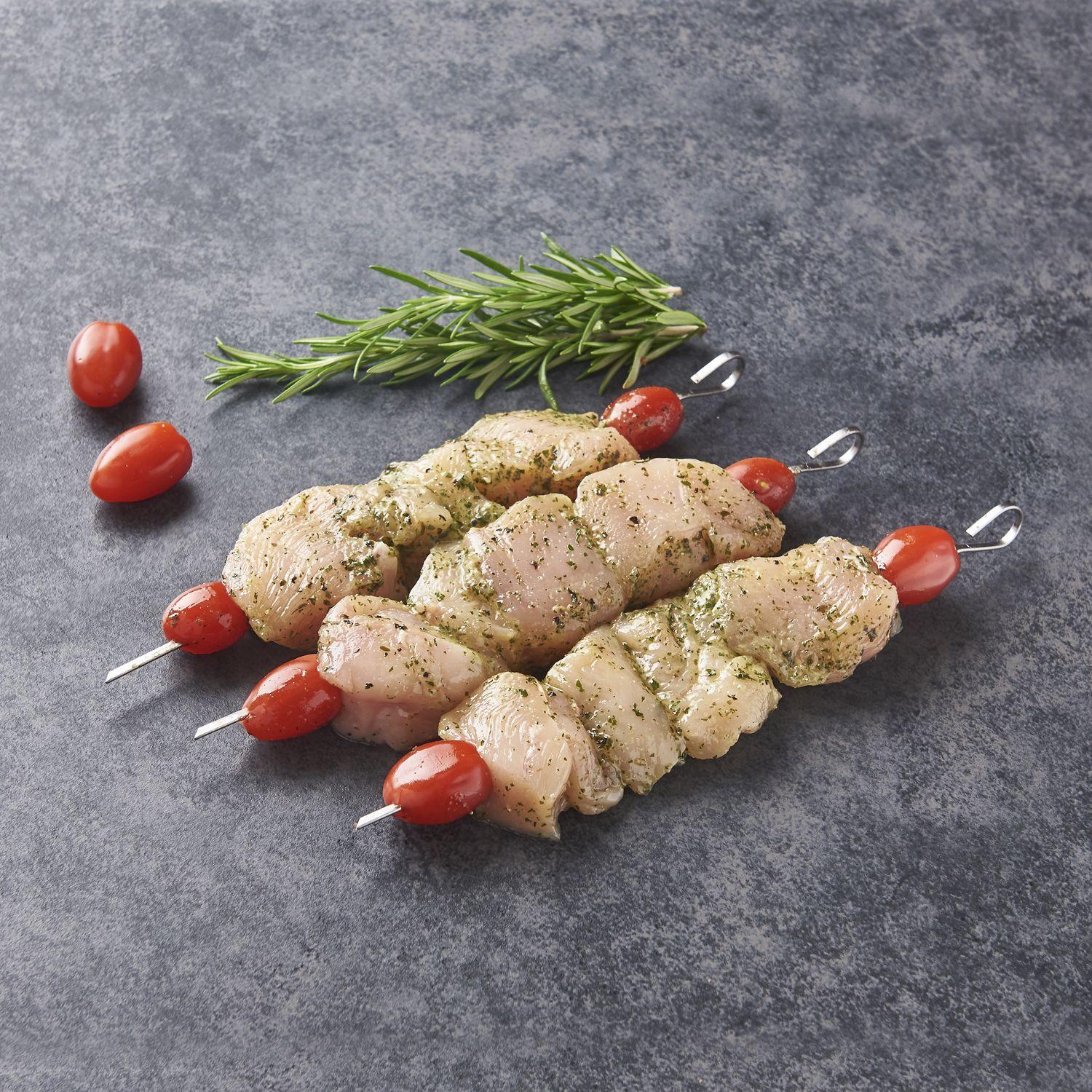 MON BOUCHER Brochette de poulet au thym citron 2 portions 340 g à 500 g