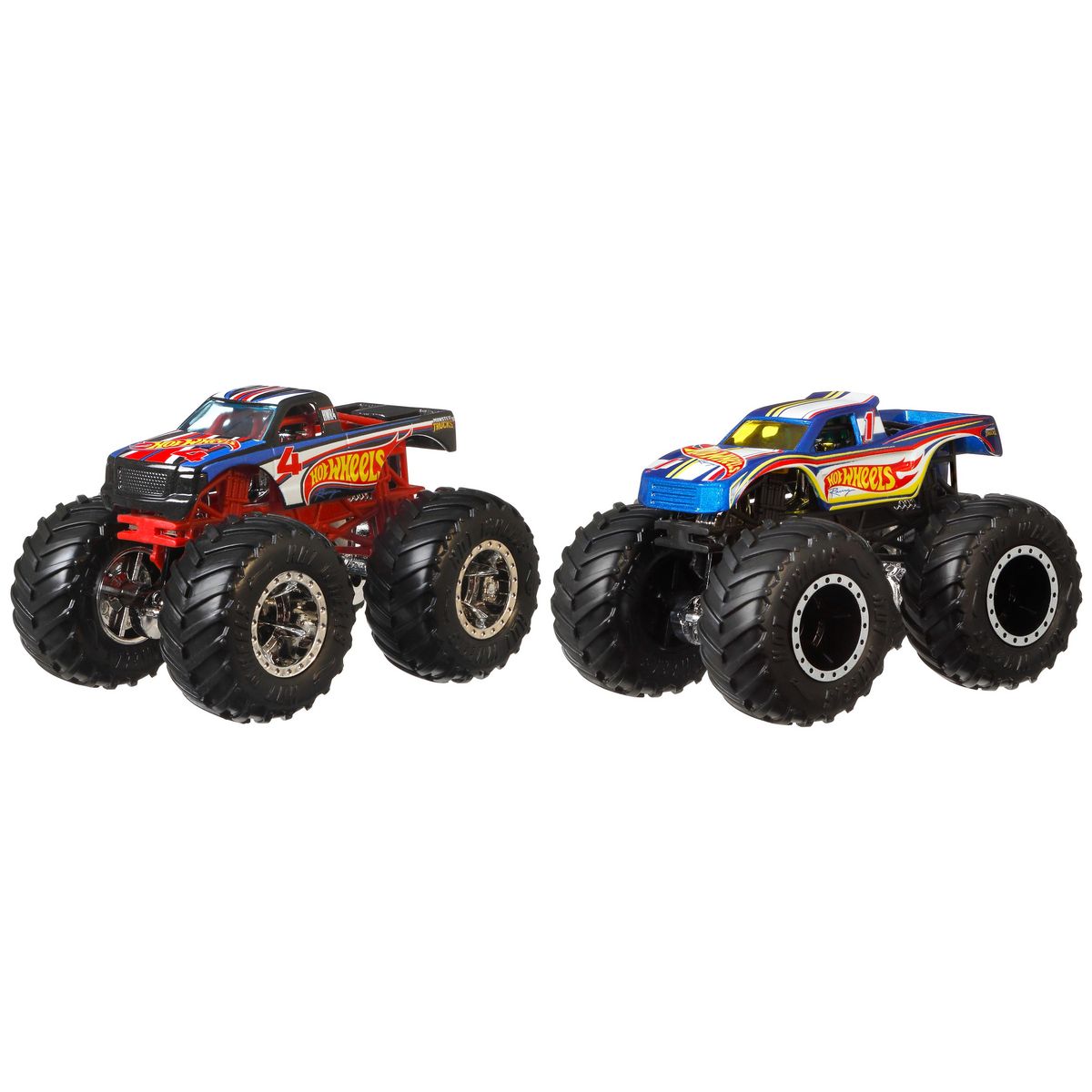 MATTEL Pack de 2 Monster Trucks 2024