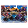 Voir la diapositive 4 : MATTEL Pack de 2 Monster Trucks 2024