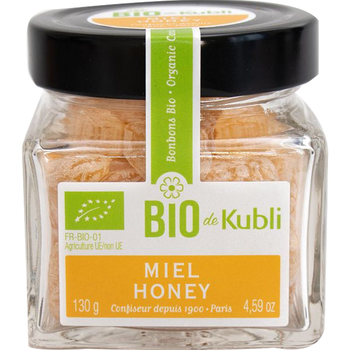 BIO DE KUBLI Bonbons au miel bio 130g