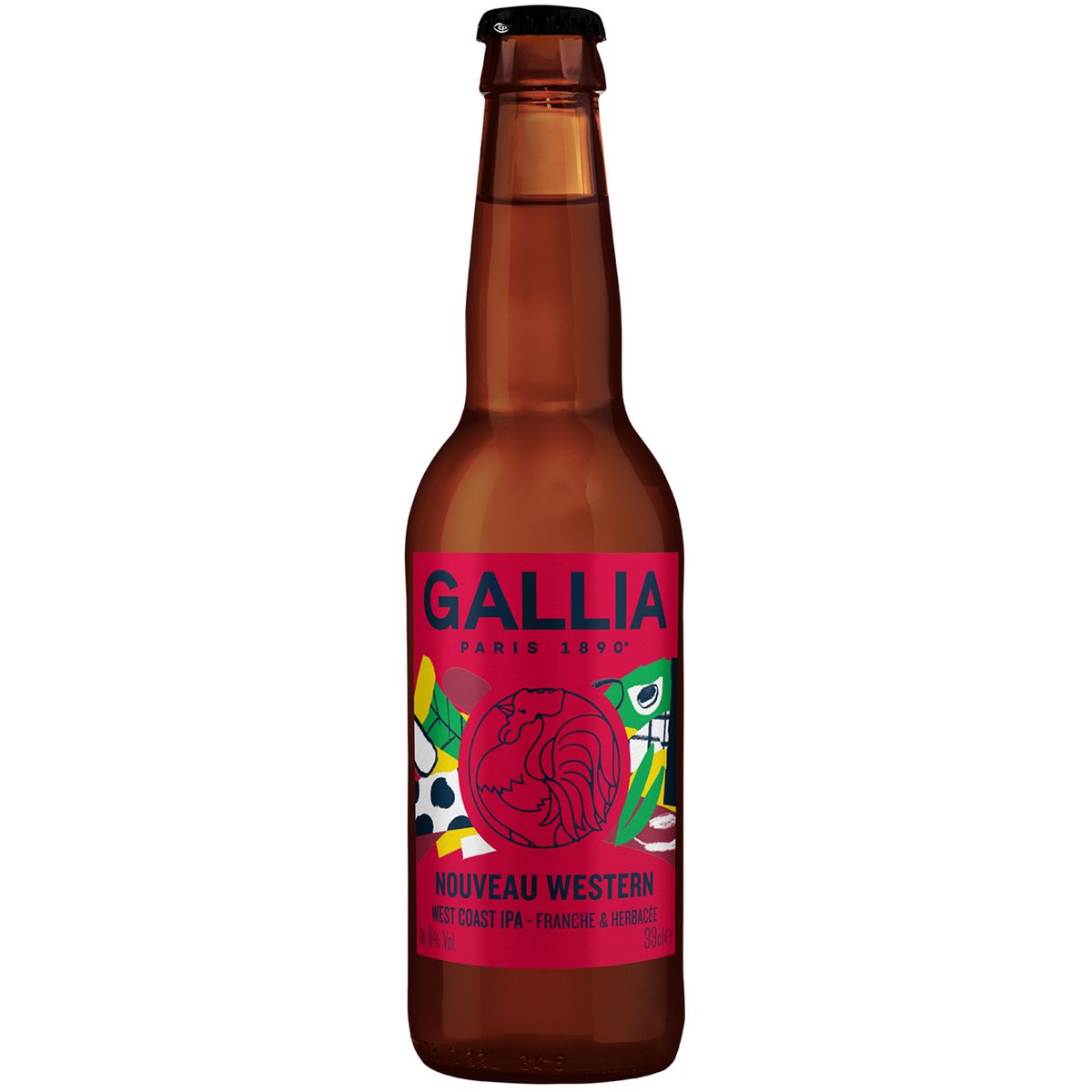 GALLIA Bière blonde India Pale Ale 6% bouteille 33cl