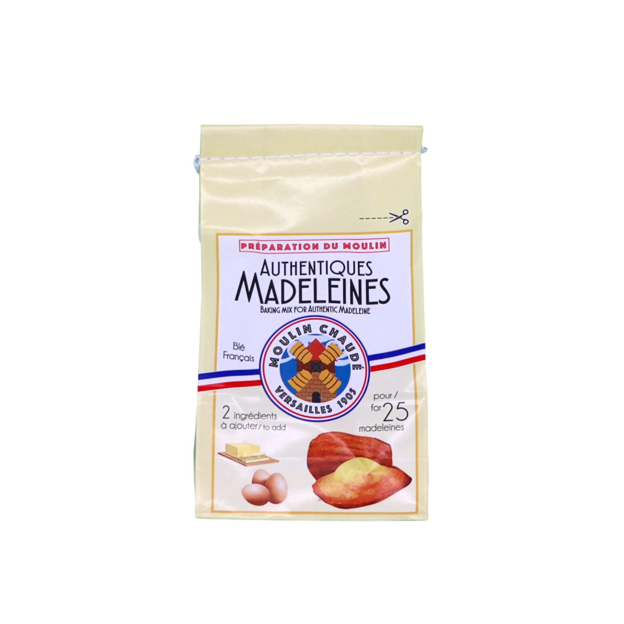 MOULINS DE VERSAILLES Préparation pour madeleines authentiques 375g