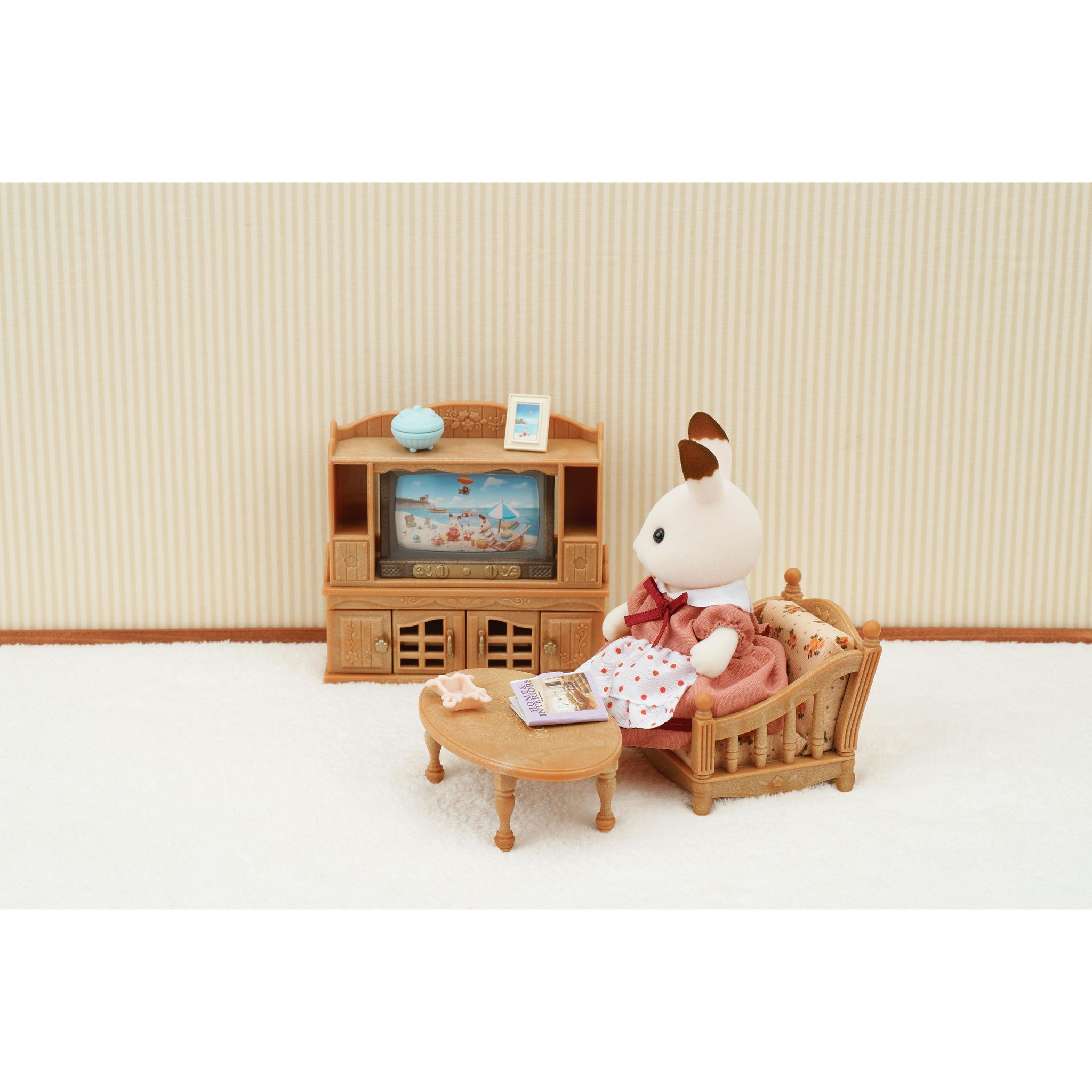 Voir la diapositive 4 : EPOCH D'ENFANCE La pièce à vivre Sylvanian Families