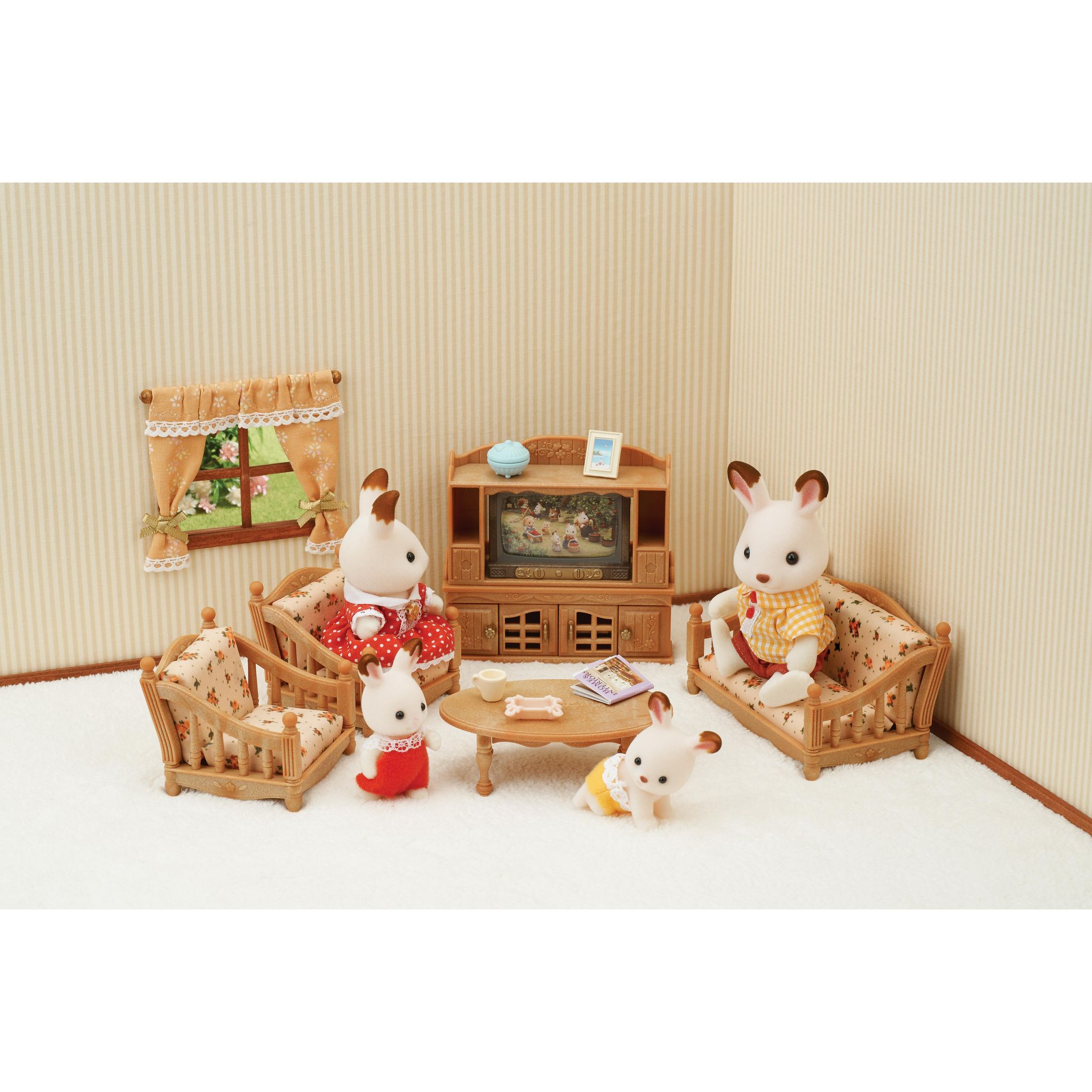 Voir la diapositive 8 : EPOCH D'ENFANCE La pièce à vivre Sylvanian Families
