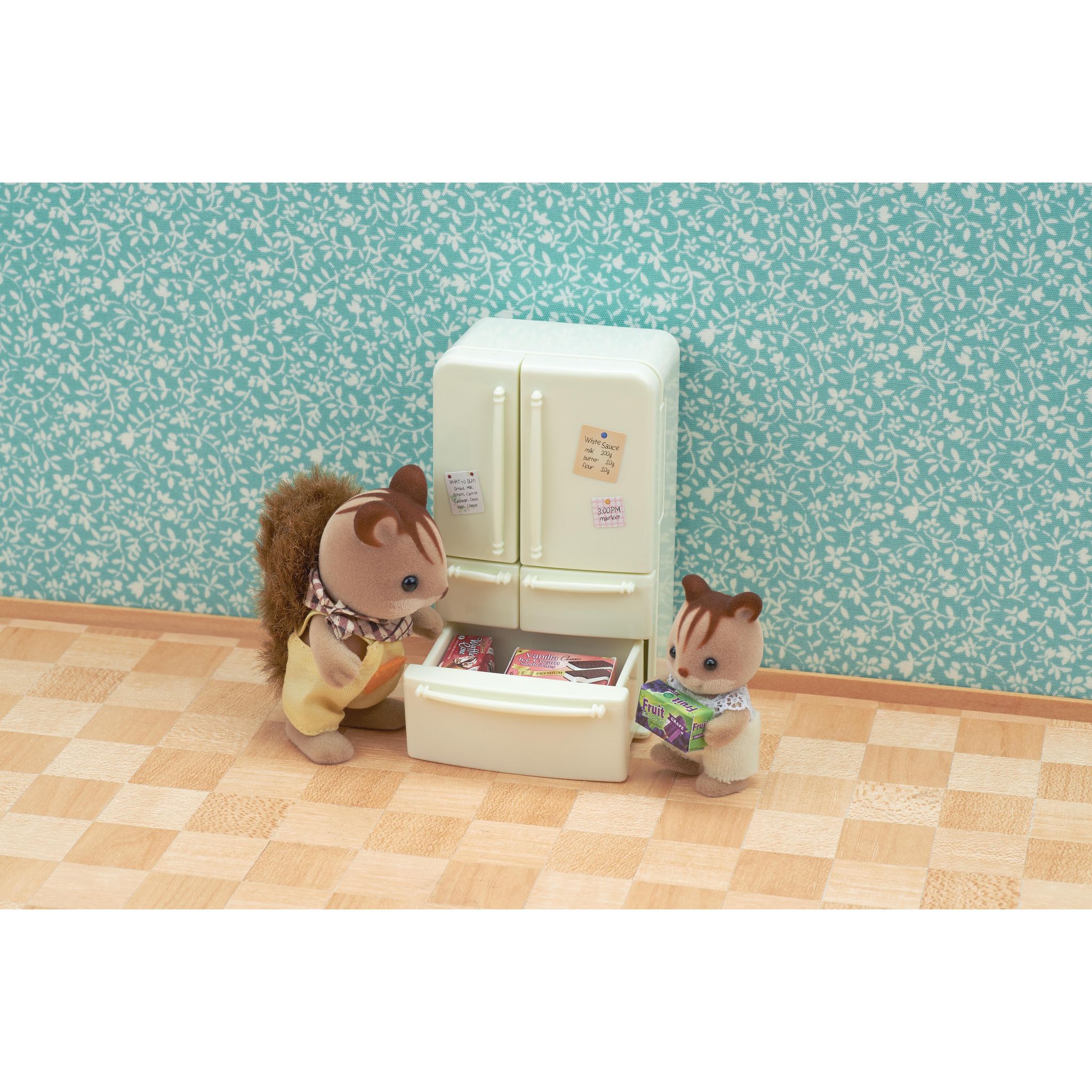 Voir la diapositive 4 : EPOCH D'ENFANCE La cuisine aménagée Sylvanian Families