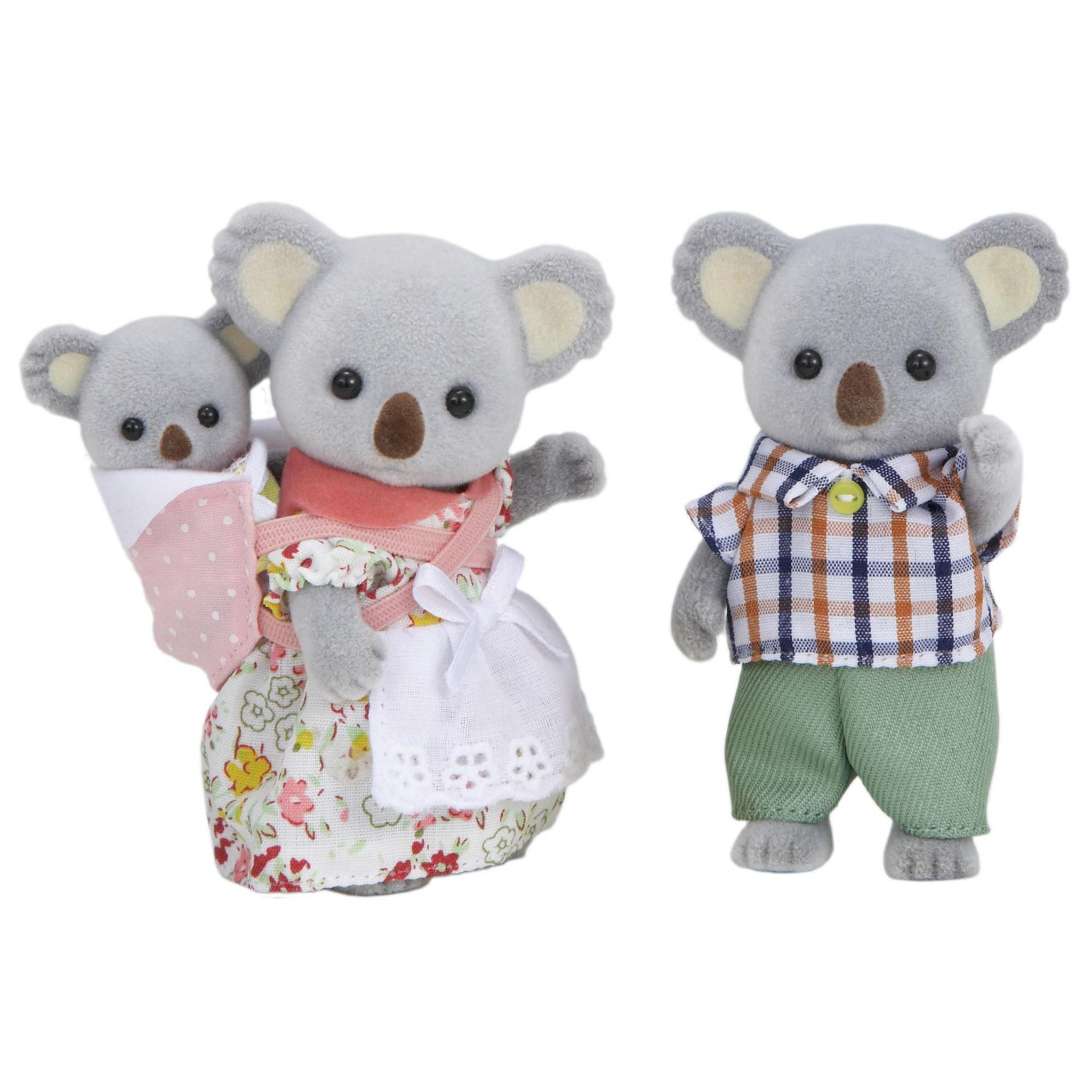 Voir la diapositive 2 : EPOCH D'ENFANCE Figurines Famille Koala Sylvanian Families