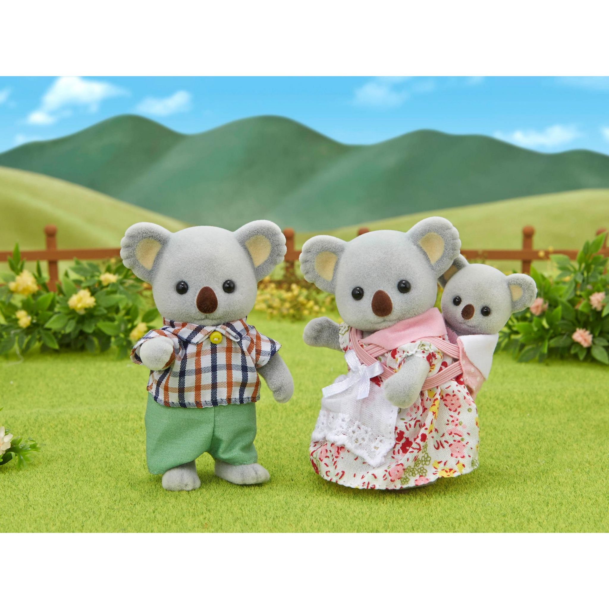 Voir la diapositive 3 : EPOCH D'ENFANCE Figurines Famille Koala Sylvanian Families