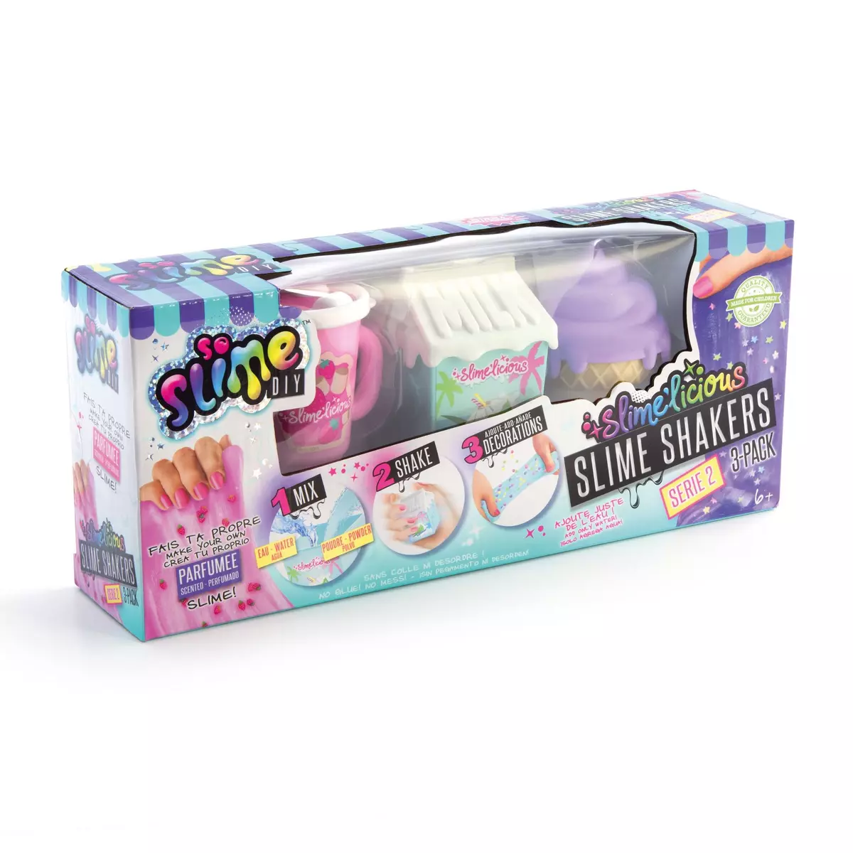 CANAL TOYS Slime 'licious 3 shakers diy - Refresh