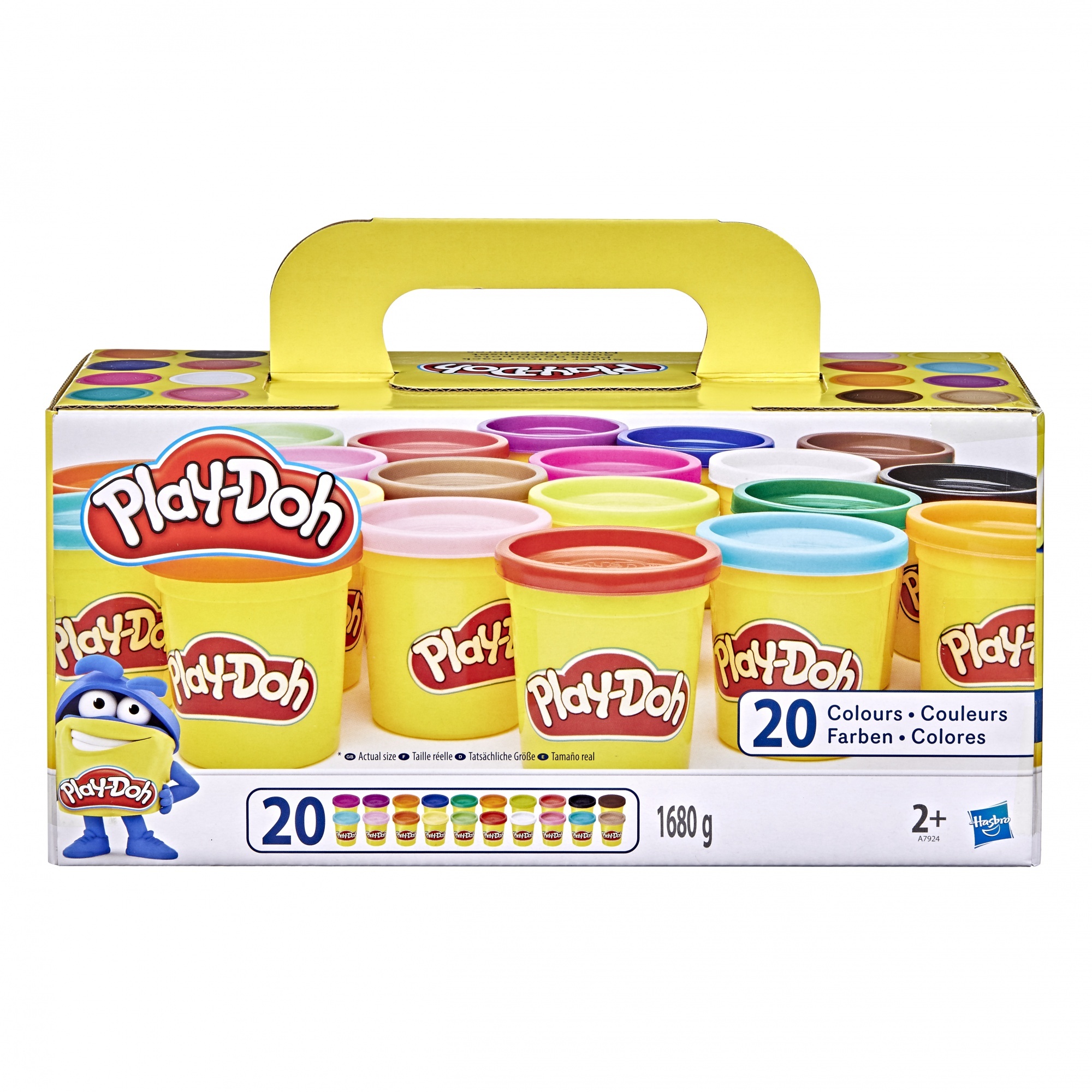 Voir la diapositive 5 : HASBRO Pâte à modeler Pack de 20 pots Play Doh
