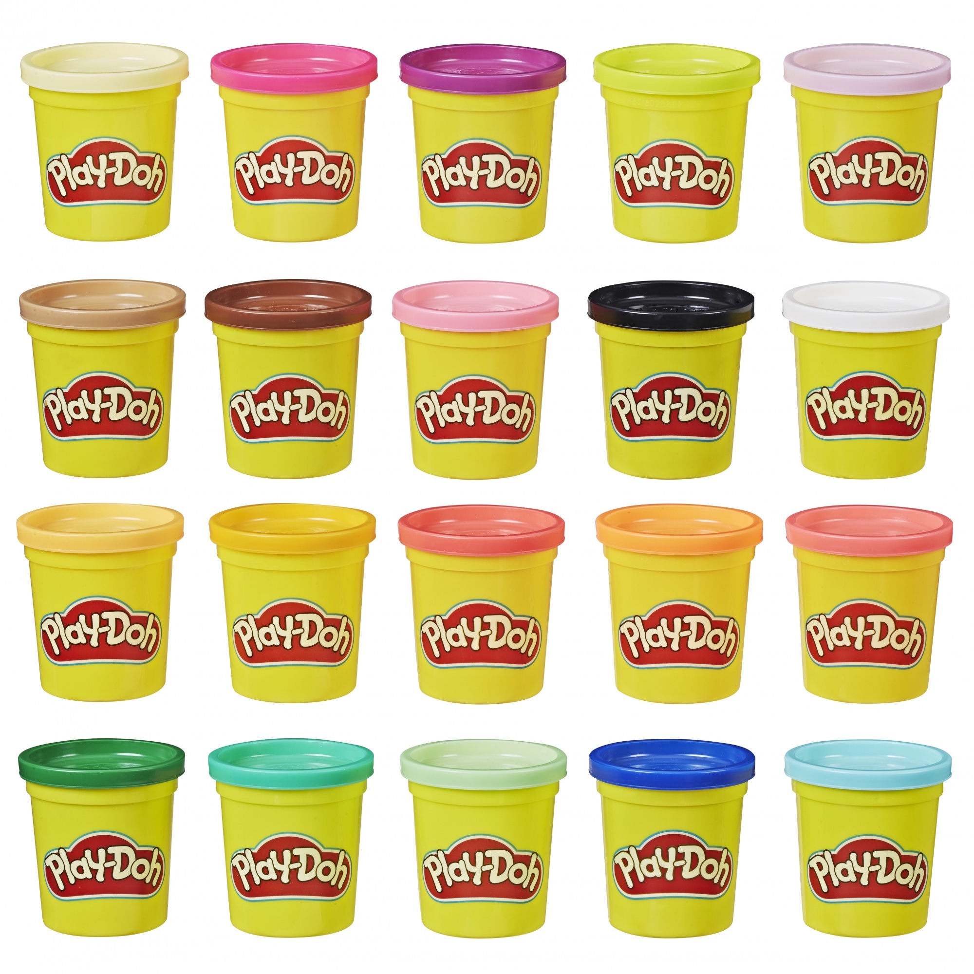 Voir la diapositive 8 : HASBRO Pâte à modeler Pack de 20 pots Play Doh