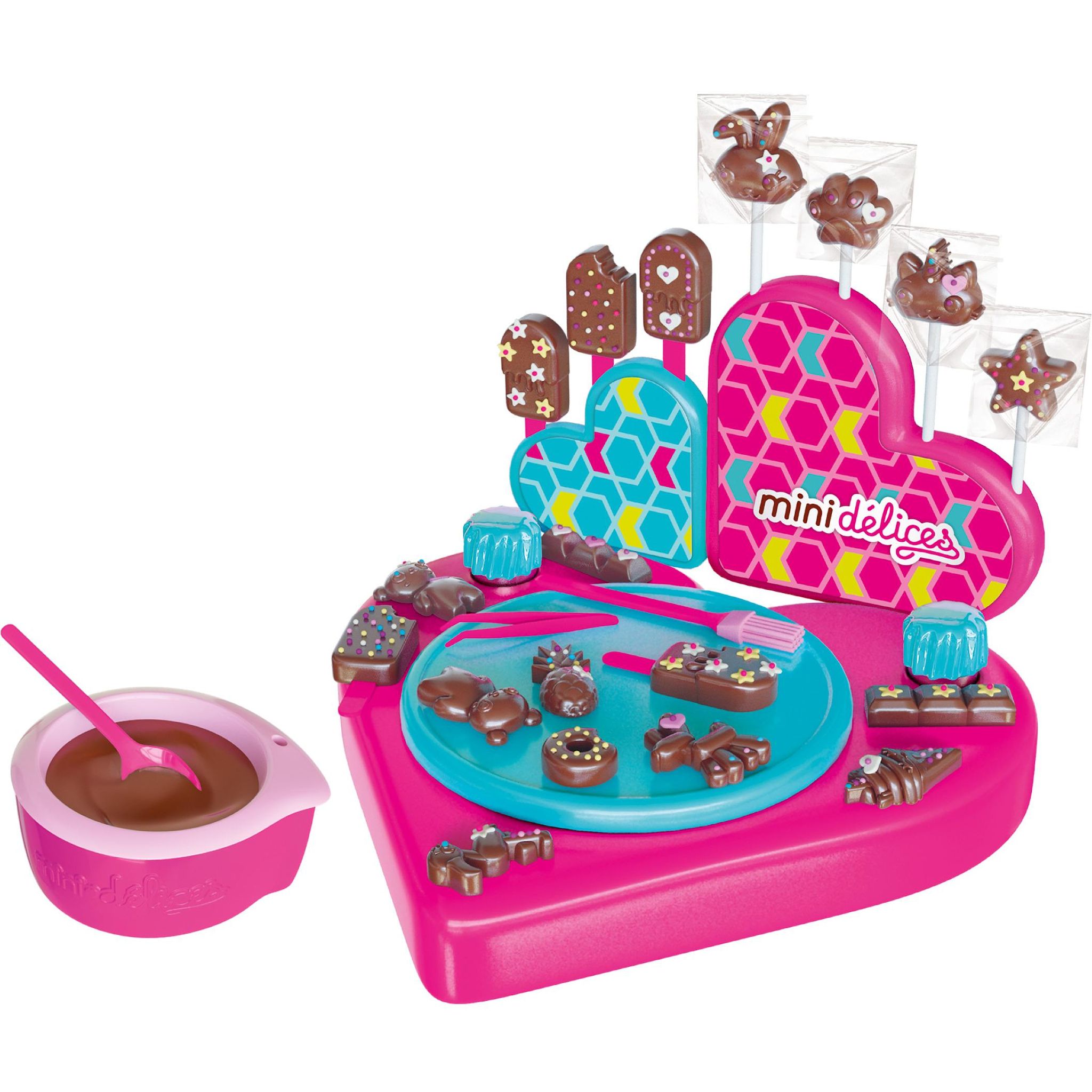 Voir la diapositive 3 : LANSAY Atelier chocolat Mini délices 5 en 1