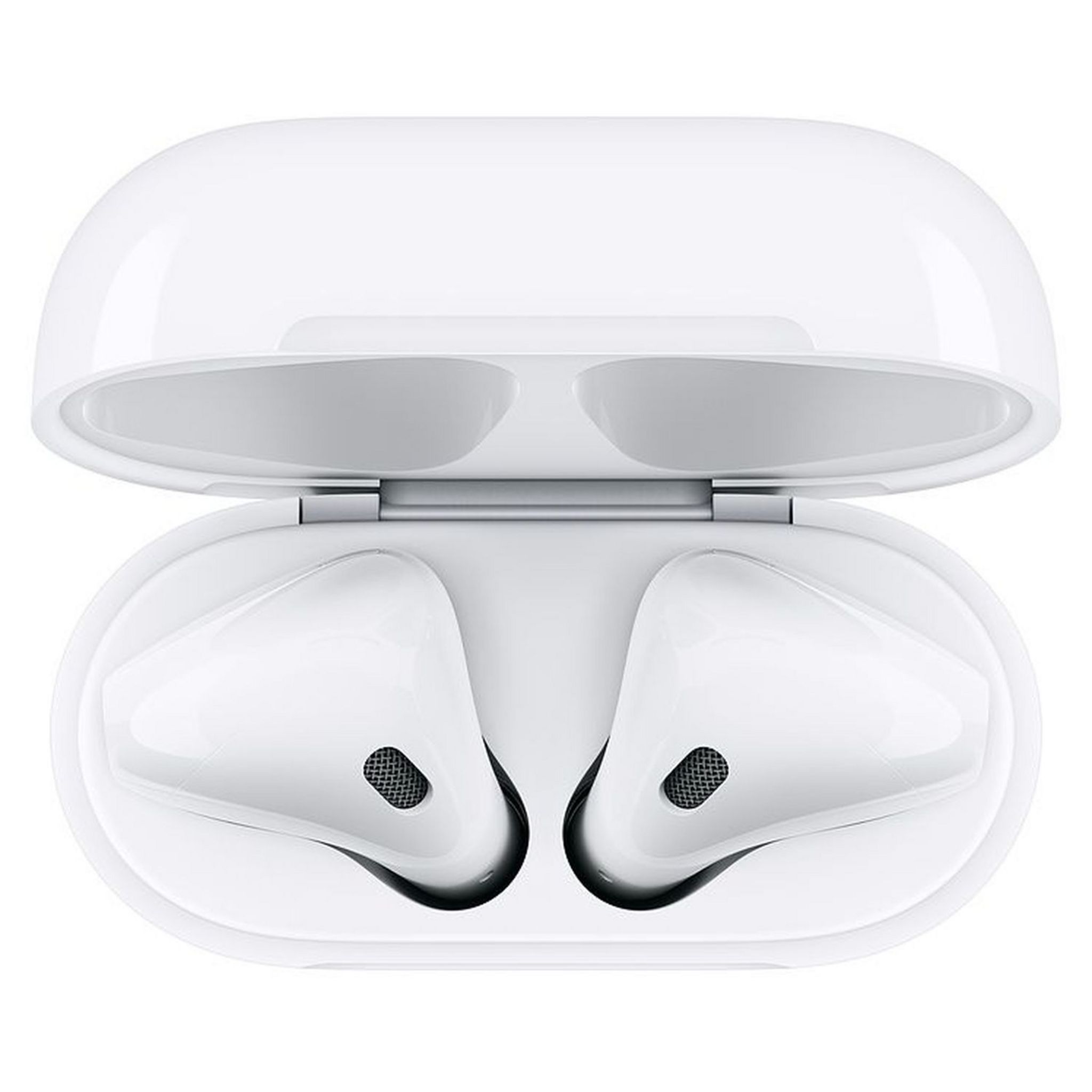 Voir la diapositive 4 : APPLE Ecouteurs sans fil AirPods 2 + Etui de charge sans fil - Blanc