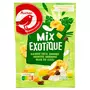 AUCHAN Mix fruits exotiques sachet refermable 120g