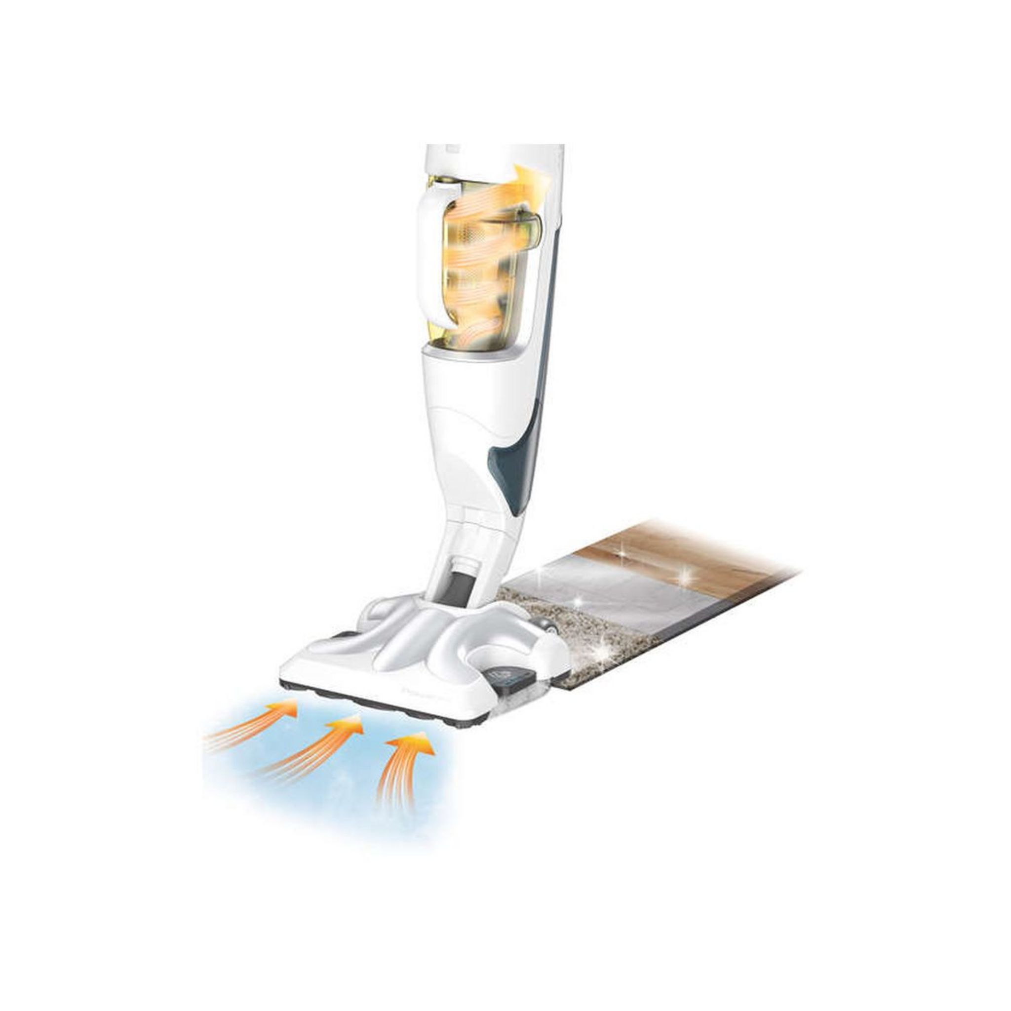 Voir la diapositive 4 : ROWENTA Nettoyeur vapeur Clean & Steam All Floors RY7597WH