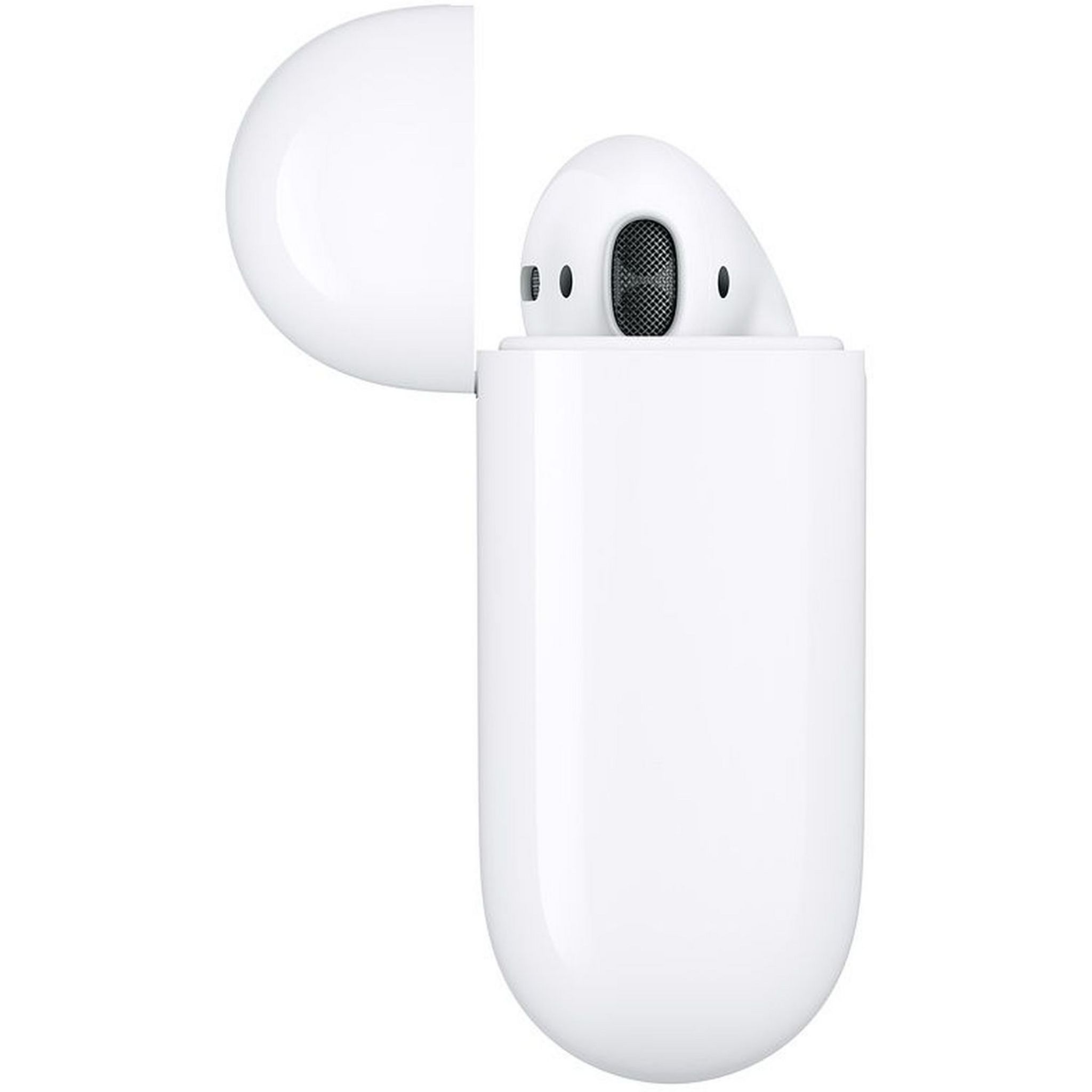 Voir la diapositive 3 : APPLE Ecouteurs sans fil AIRPODS 2 + Etui de charge filaire - Bluetooth - Blanc