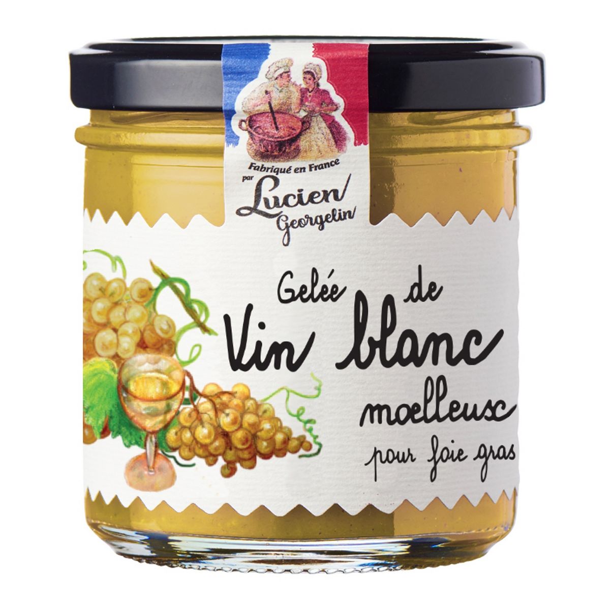 LUCIEN GEORGELIN Gelée de vin blanc moelleux pour foie gras 150g