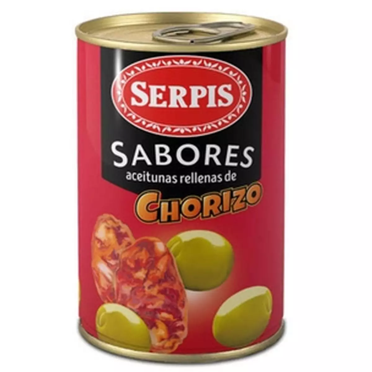 SERPIS Olives farcies au chorizo 150g