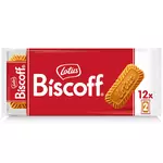 LOTUS Biscoff biscuits speculoos pocket sachets fraîcheur 12x2 biscuits 186g