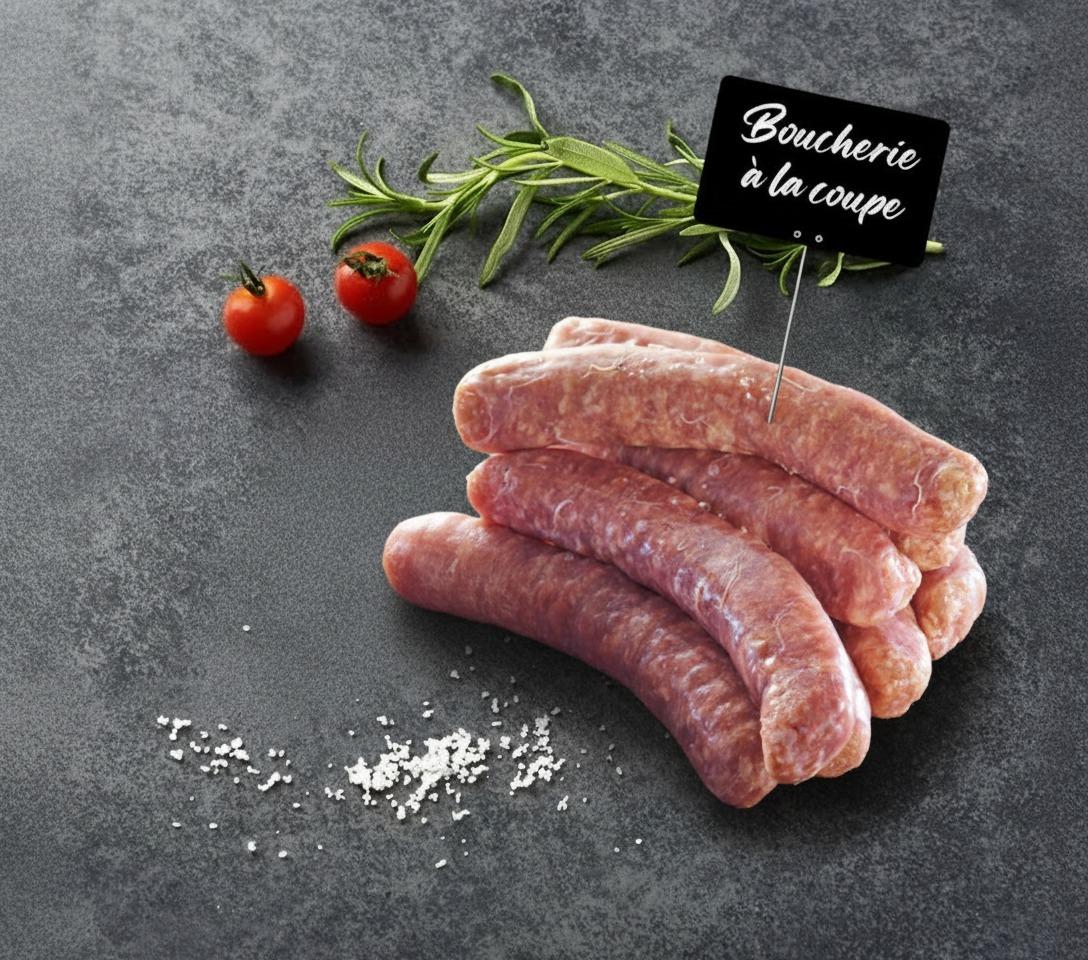 MON BOUCHER Saucisse de Toulouse 2 pièces 250 g à 350 g