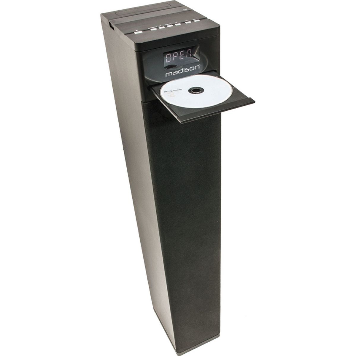 MADISON Tour de son MAD130 CD - Bluetooth - USB - Noir