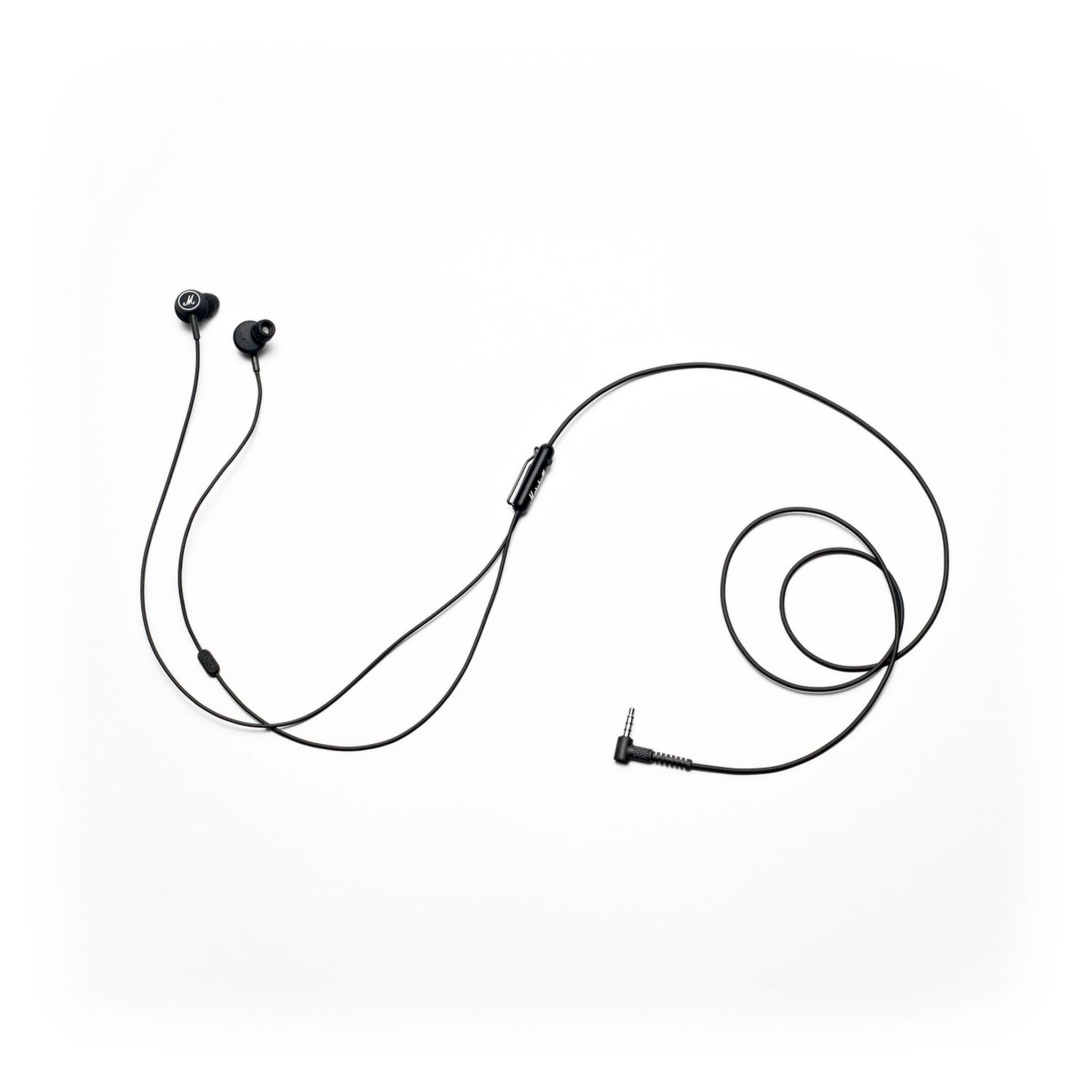 Voir la diapositive 6 : MARSHALL Écouteurs filaires - Noir et blanc - Mode