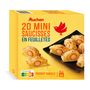 Voir la diapositive 2 : AUCHAN Mini-saucisses en feuilletés 20 pièces 350g