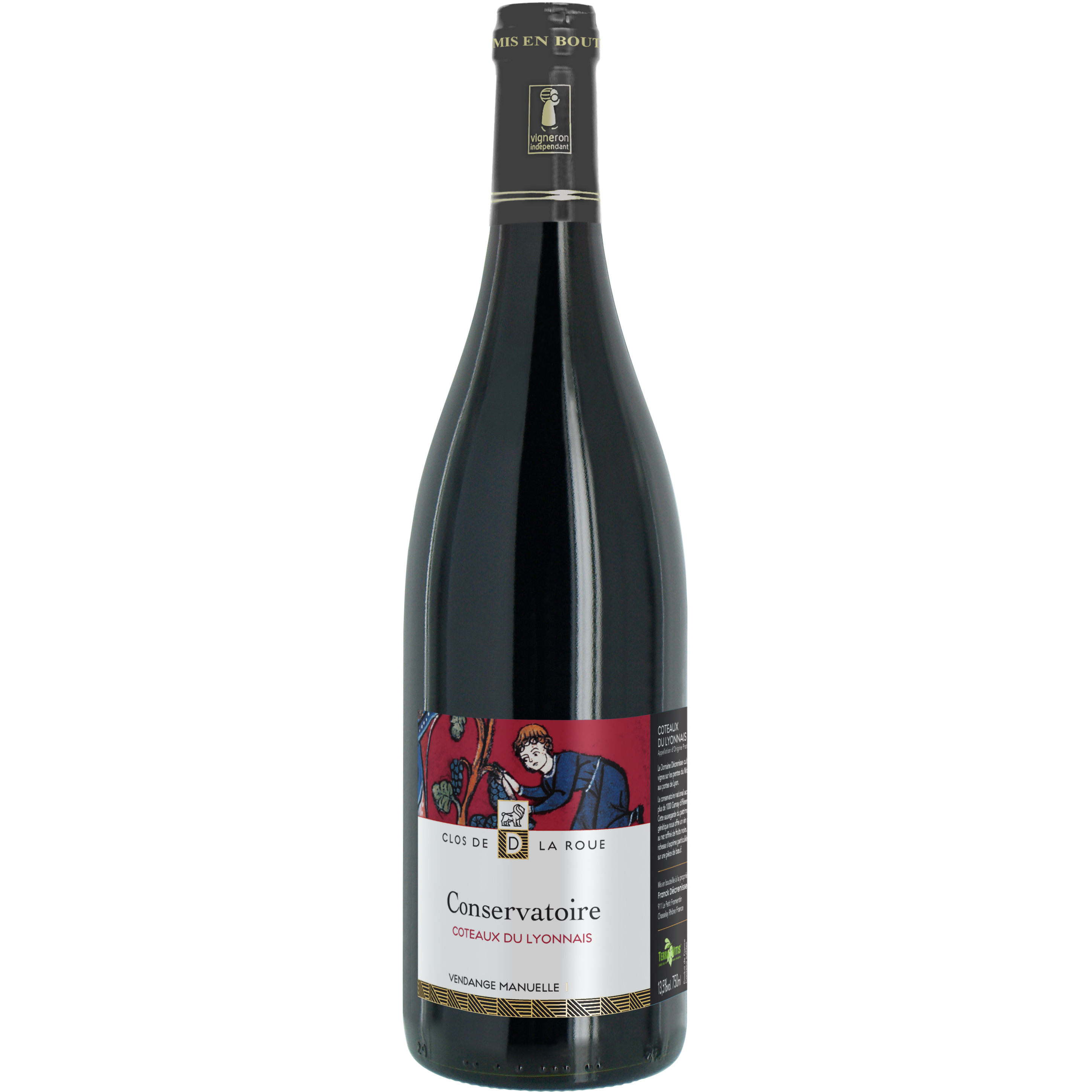 AOP  Coteaux du Lyonnais Conservatoire Clos de Laroue rouge 75cl