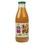 Voir la diapositive 2 : AUCHAN BIO Pur jus multifruits bouteille verre 1l