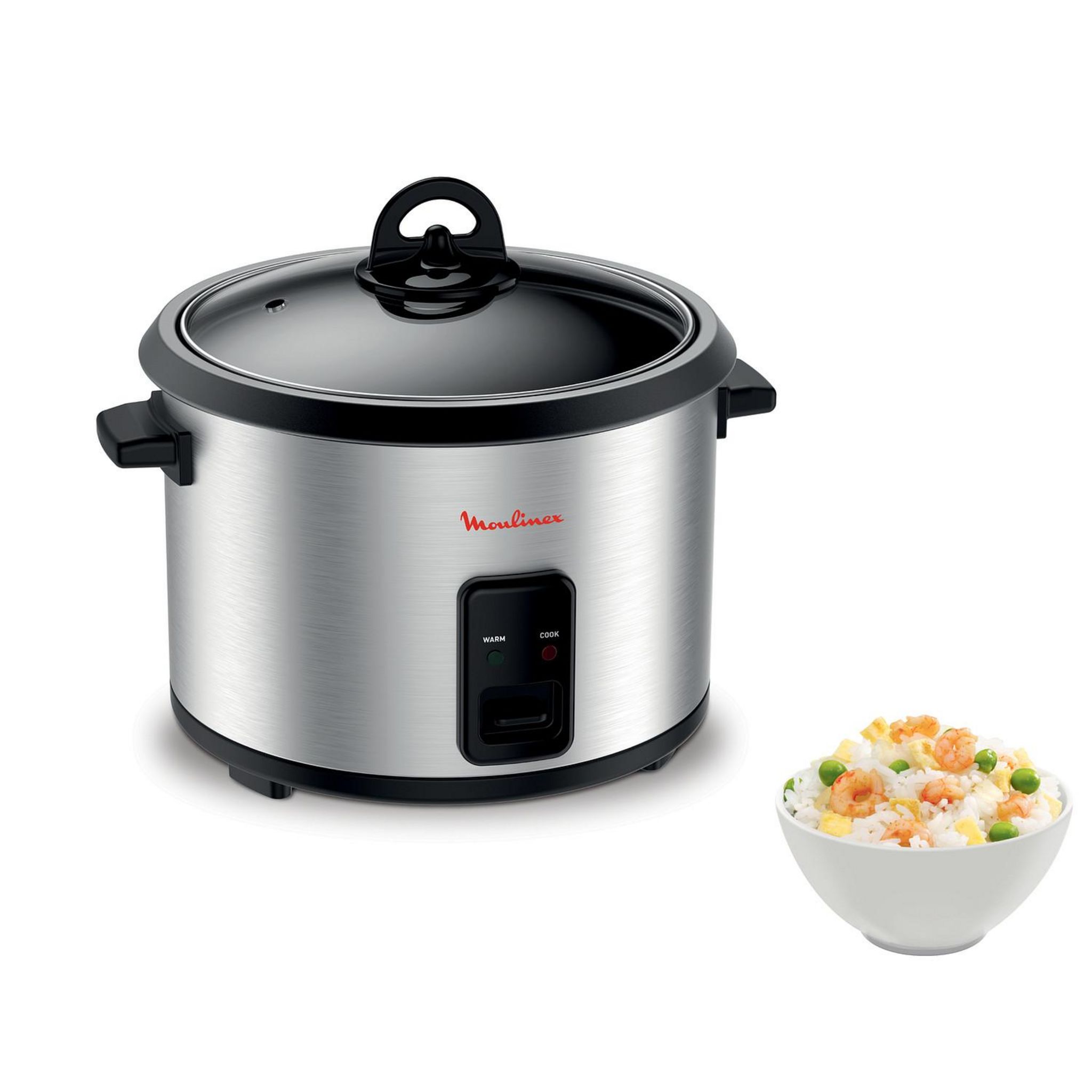 Voir la diapositive 2 : MOULINEX Cuiseur riz -&nbsp;Easy rice MK123D10