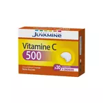 JUVAMINE Complément vitamine C 500 sans sucre arôme naturel orange en comprimés 30 comprimés 64g