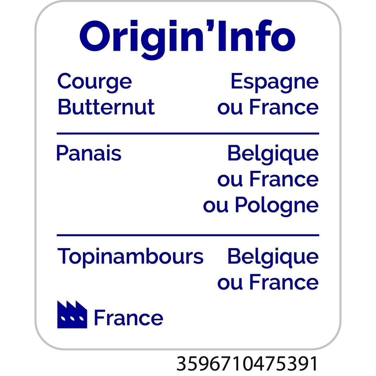 AUCHAN Purée de légumes anciens 4 portions 800g
