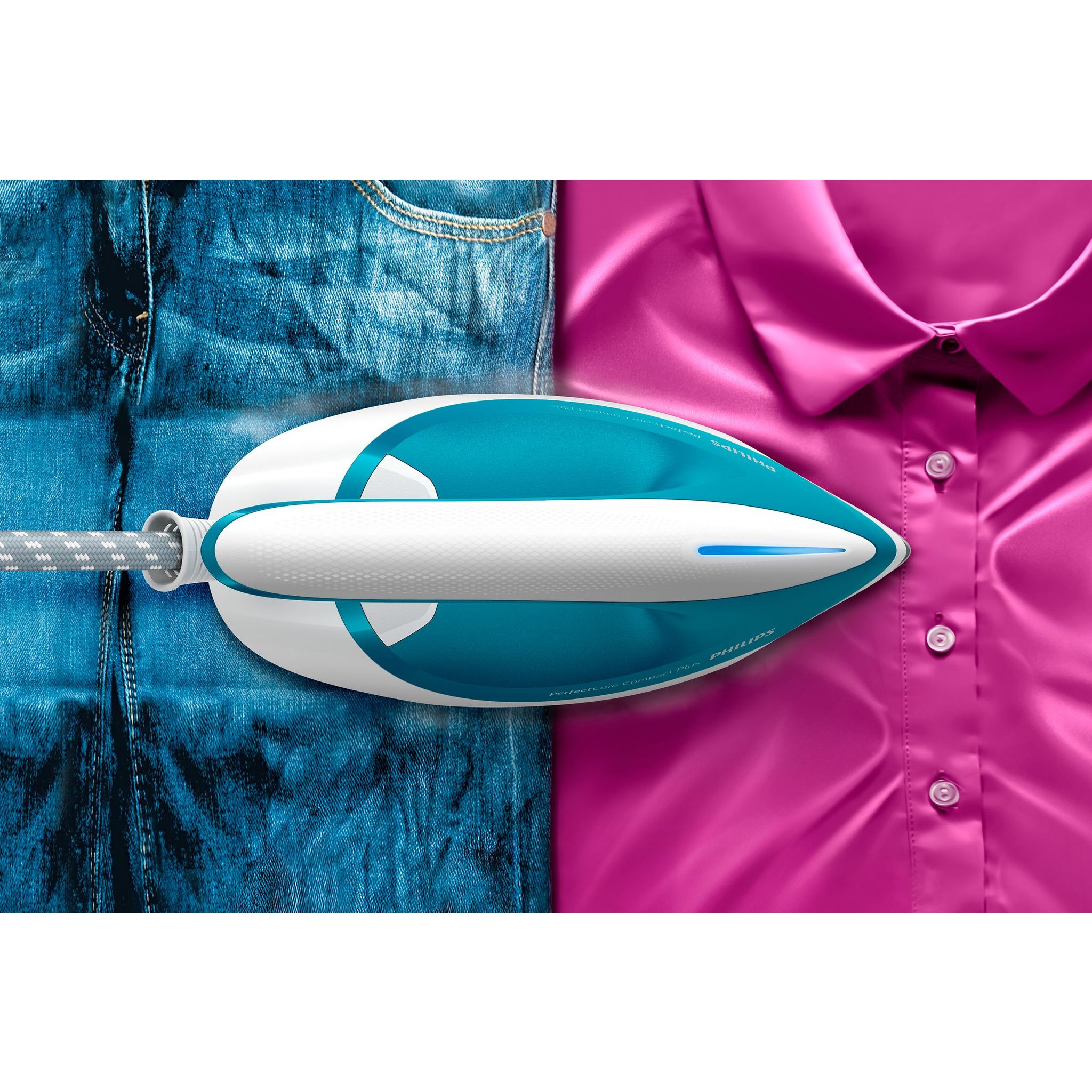 Voir la diapositive 11 : PHILIPS Centrale vapeur PerfectCare sans réglage Compact Plus GC7920/20