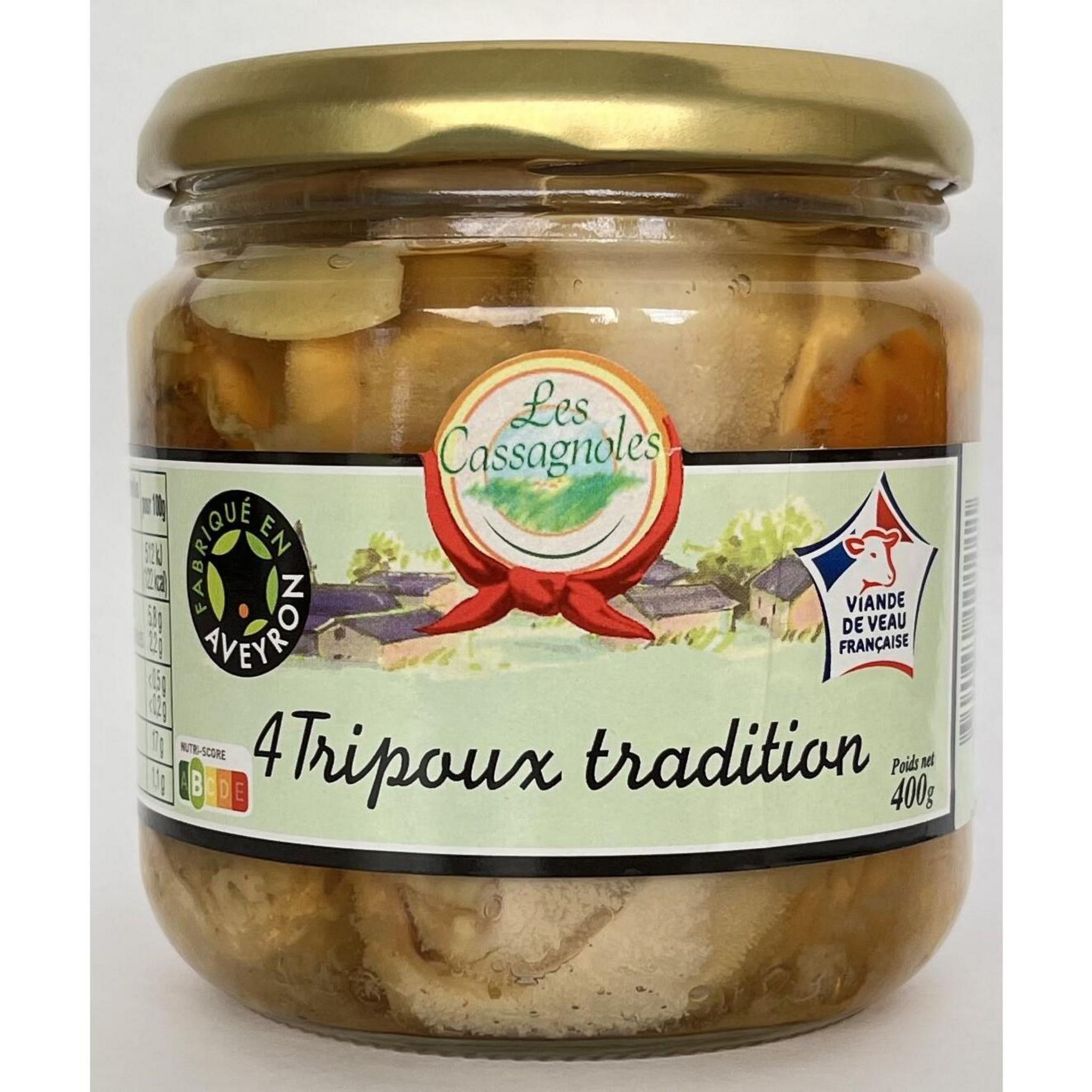 LES CASSAGNOLES Tripoux tradition 4 pièces 400g
