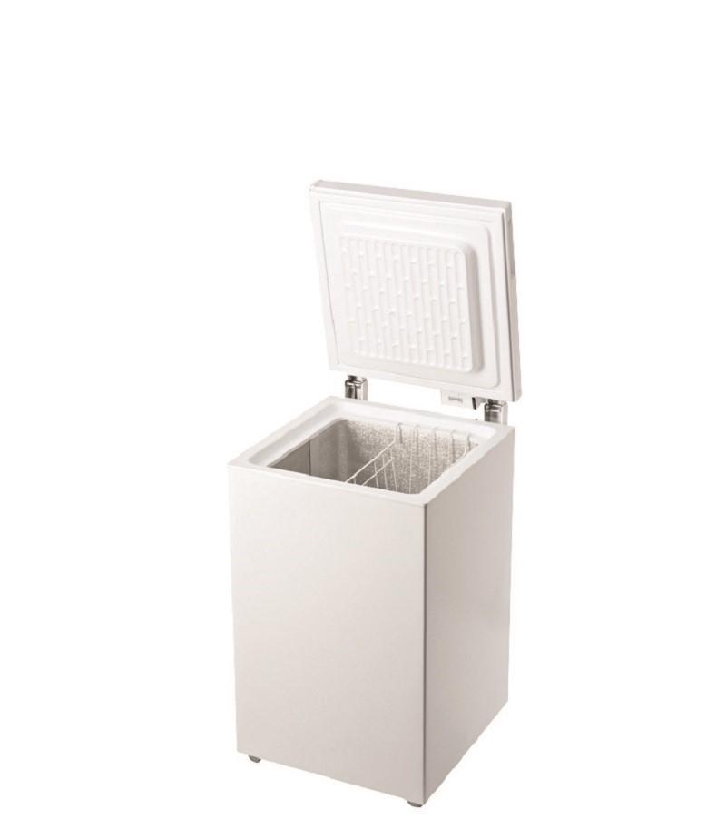 Voir la diapositive 2 : INDESIT Congélateur coffre OS1A100, 99 L, Froid statique