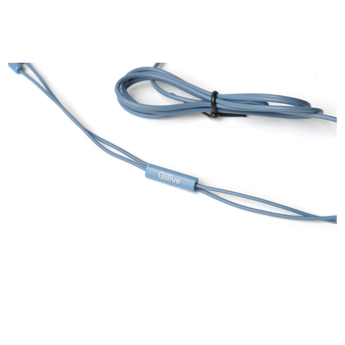 QILIVE Écouteurs filaires - Q1666 - Bleu