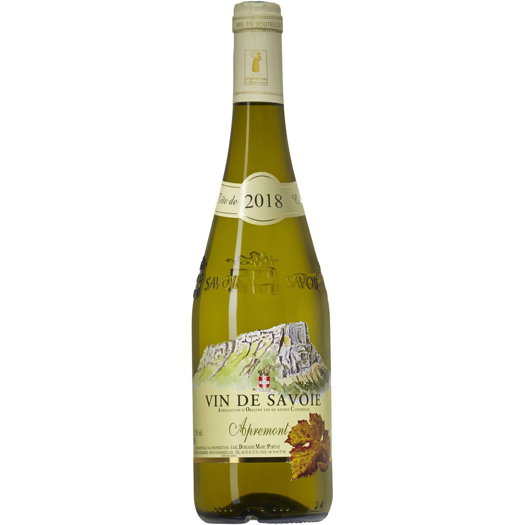 AOP Savoie Apremont 2018 blanc 75cl