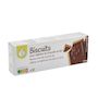 Voir la diapositive 2 : POUCE Biscuits avec tablette de chocolat au lait 12 biscuits 150g
