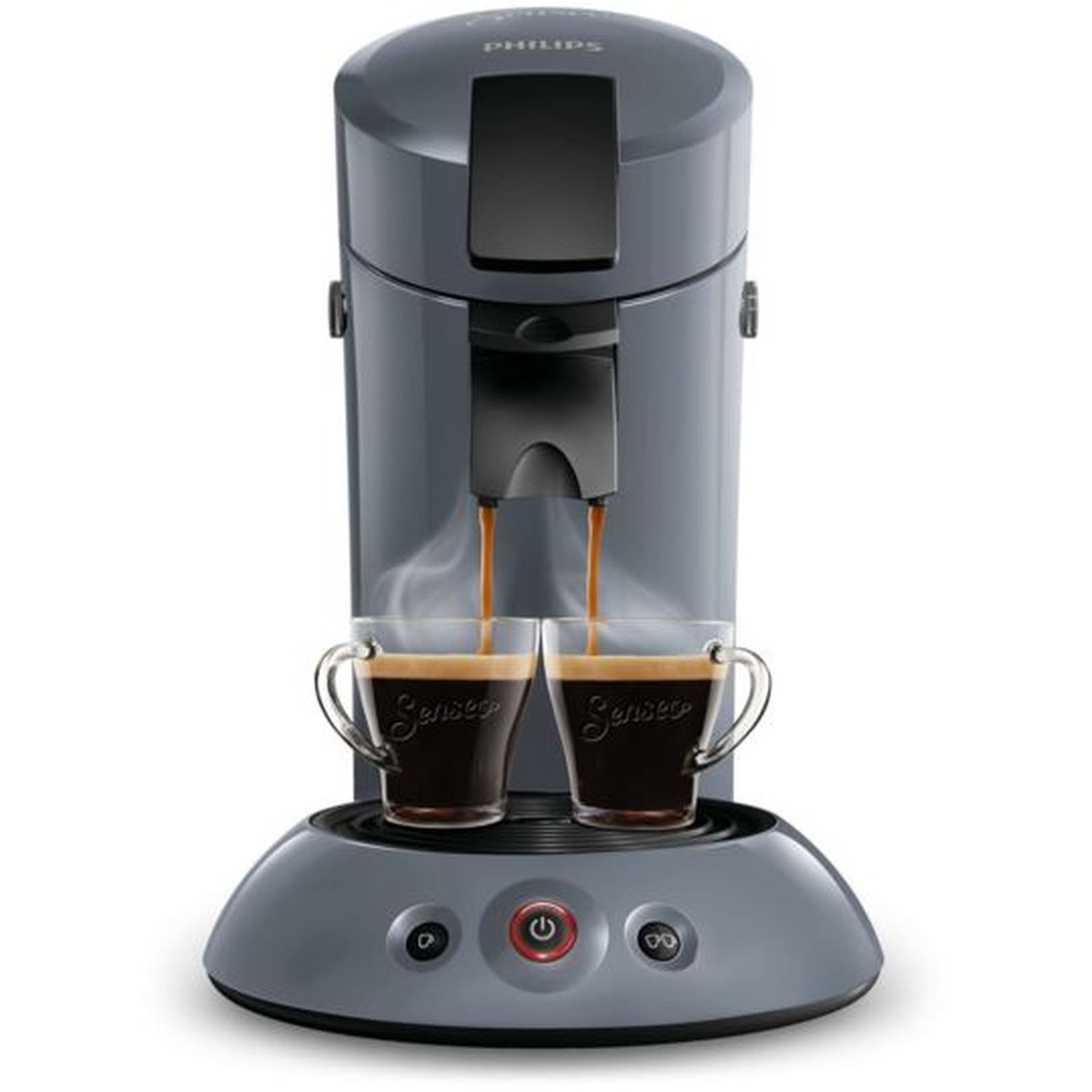 Voir la diapositive 3 : PHILIPS Cafetière à dosette Senseo - HD7806/51 - Bleu mystique