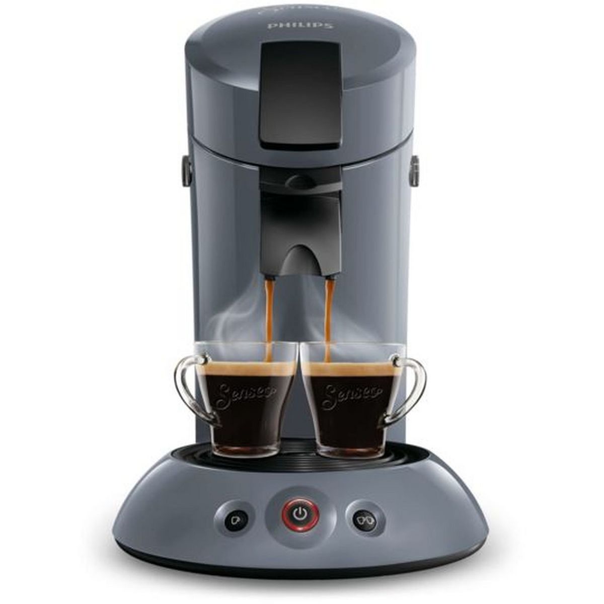 PHILIPS Cafetière à dosette Senseo - HD7806/51 - Bleu mystique