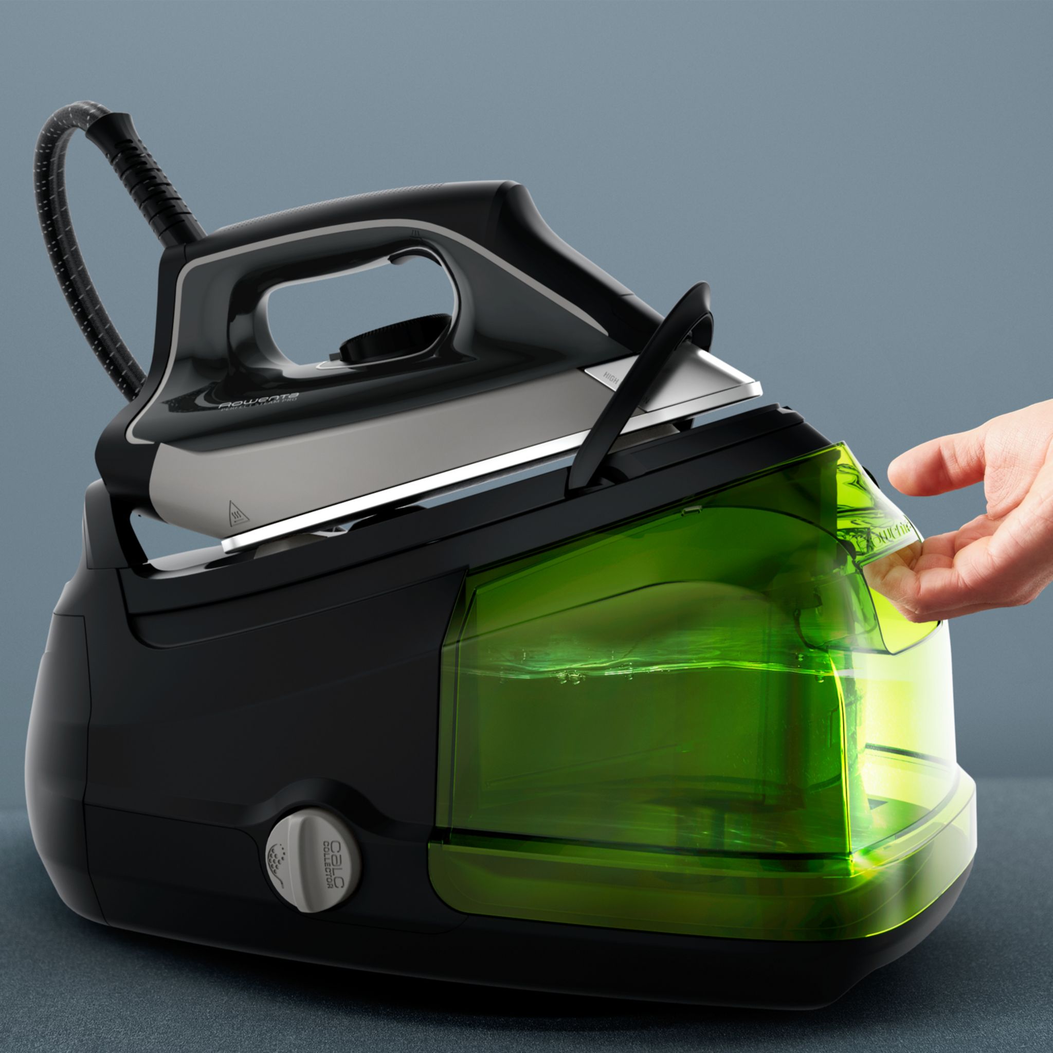 Voir la diapositive 6 : ROWENTA Centrale vapeur DG8626F0