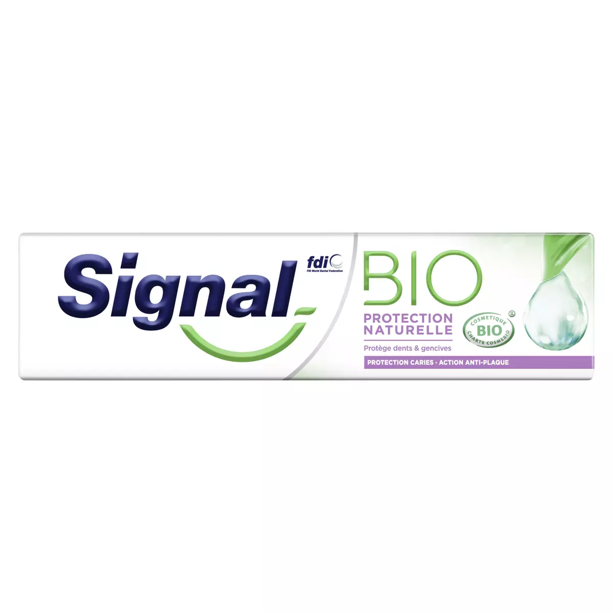 SIGNAL BIO Dentifrice protection naturelle & anti-plaque 75ml
