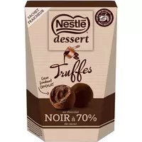 Lindt - Cornet LINDOR - Chocolat Noir 70% Cacao - Cœur Fondant, 200g :  : Epicerie