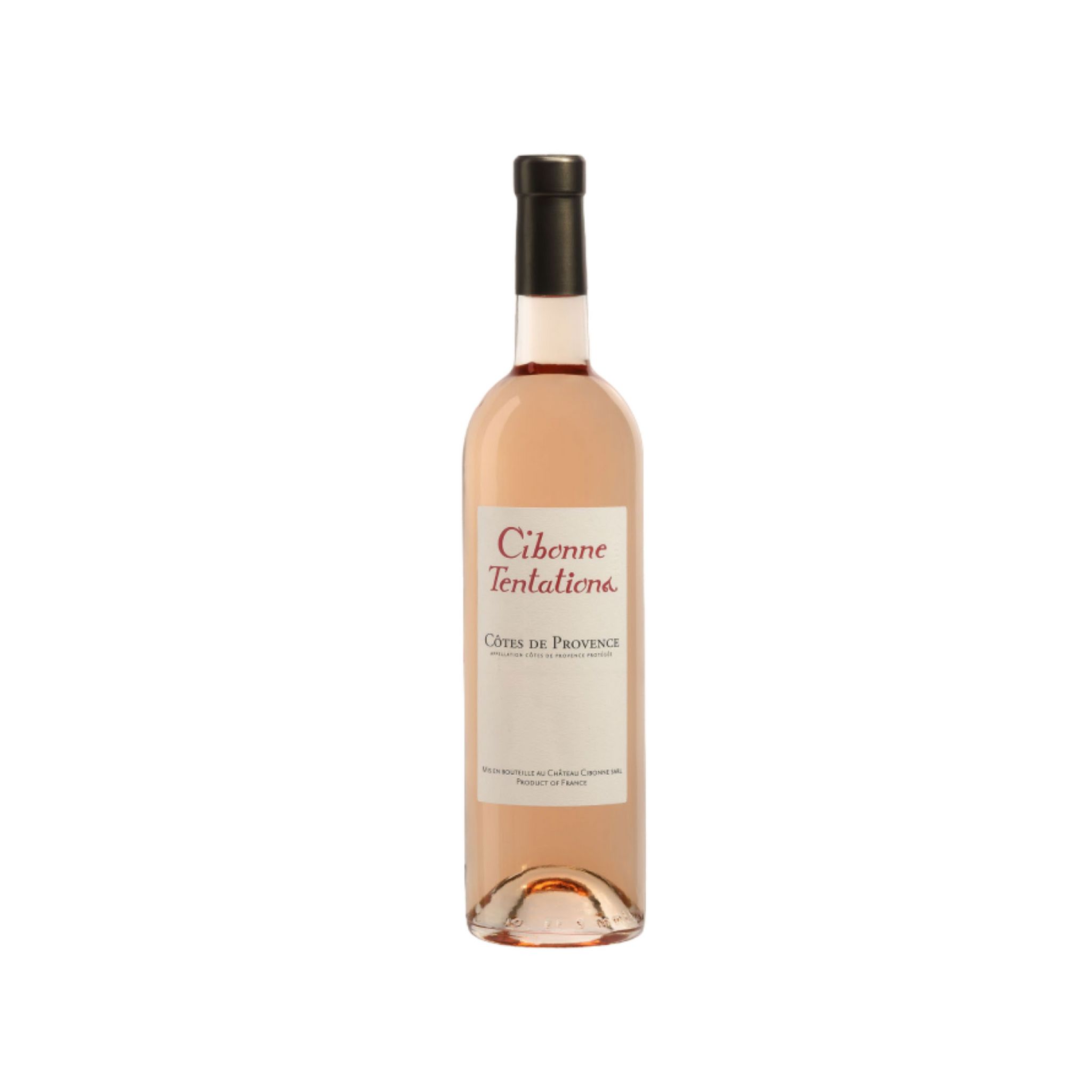 AOP Côtes de Provence Cibonne Tentations rosé bio 75cl