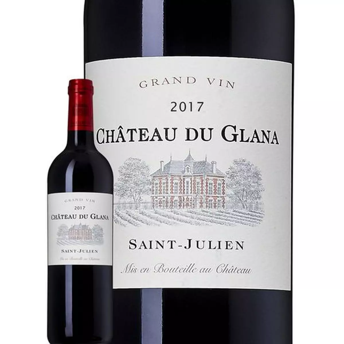 Vin rouge AOP Saint-Julien Château du Glana 2017 75cl