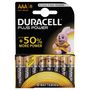 Voir la diapositive 2 : DURACELL Piles AAA/LR03 alcalines 1.5V  plus power