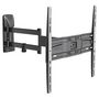Voir la diapositive 1 : MELICONI Support TV Inclinable et Double Rotation SP 400SDR Plus 40 à 82 pouces - Noir