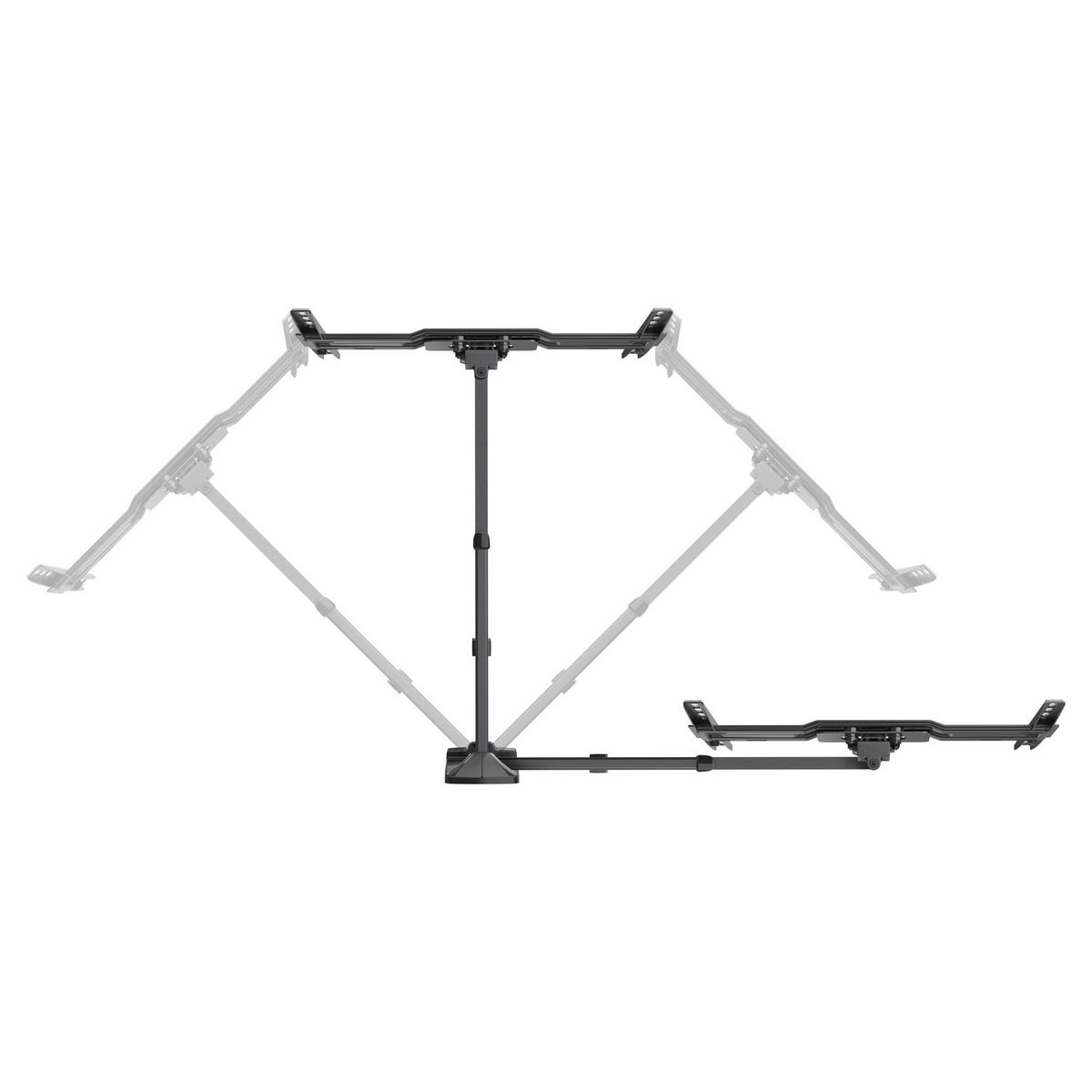 MELICONI Support TV Inclinable et Double Rotation SP 400SDR Plus 40 à 82 pouces - Noir